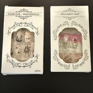 Halloween Themed False Nail Set. You get both! NWT